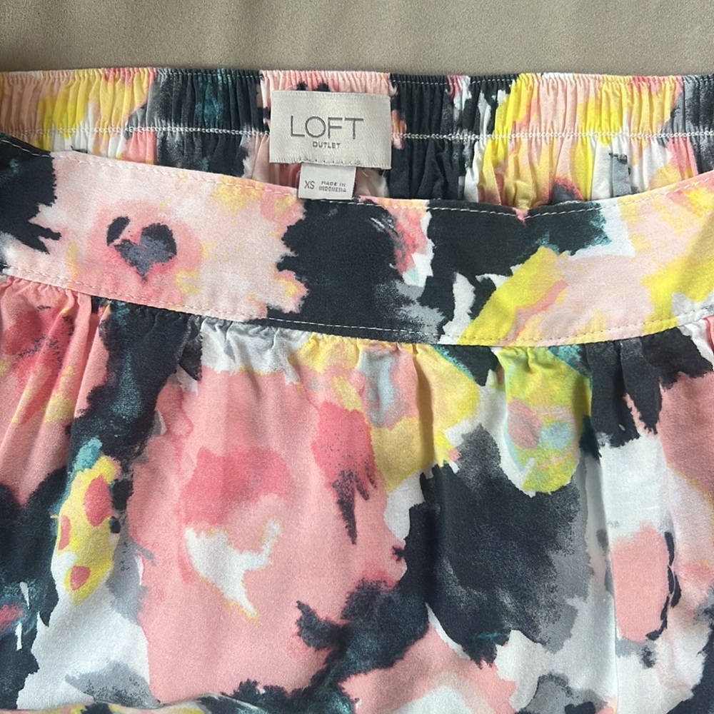 Loft Maxi Multicolor Skirt, XS - Picture 4 of 5
